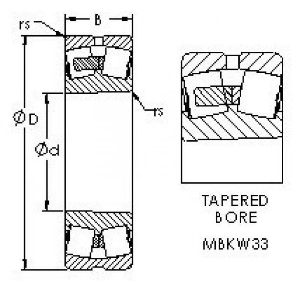 Bantalan 23256MBKW33 AST #1 image