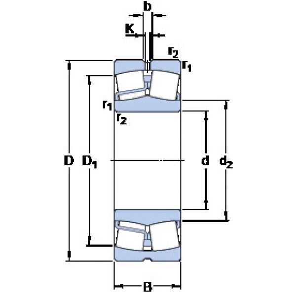 Bantalan 22216 E SKF #1 image