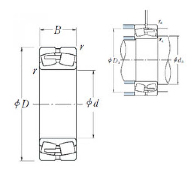 Bantalan 23064CAE4 NSK #1 image