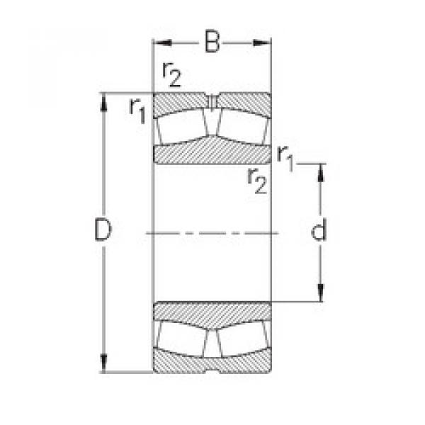 Bantalan 240/560-MB-W33 NKE #1 image