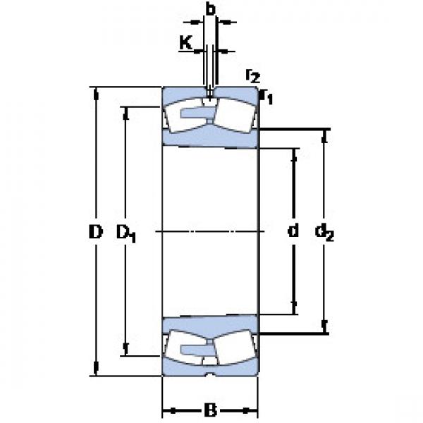 Bantalan 241/670 ECAK30/W33 SKF #1 image