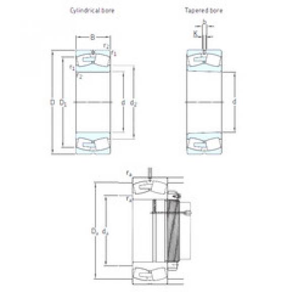 Bantalan 230/500CA/W33 SKF #1 image