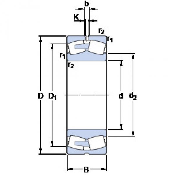 Bantalan 23996 CA/W33 SKF #1 image