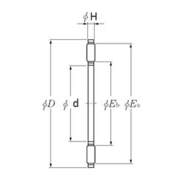 Bantalan AXK1118 NTN #1 image