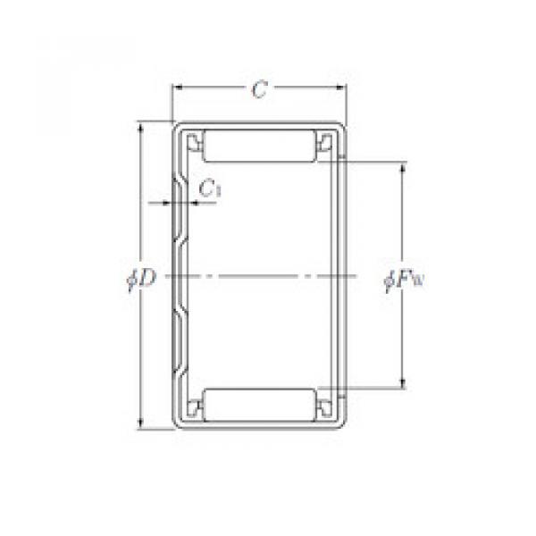 Bantalan BK0306T2 NTN #1 image