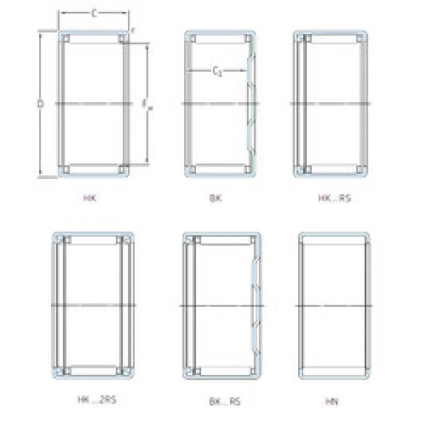 Bantalan BK0408 SKF #1 image