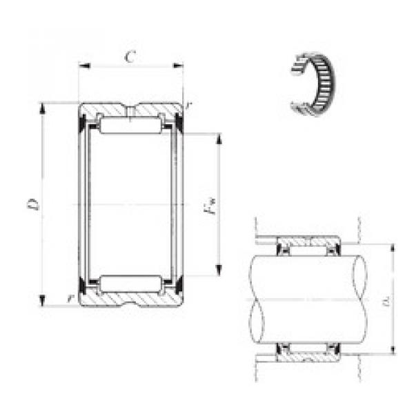 Bantalan RNA 4909UU IKO #1 image