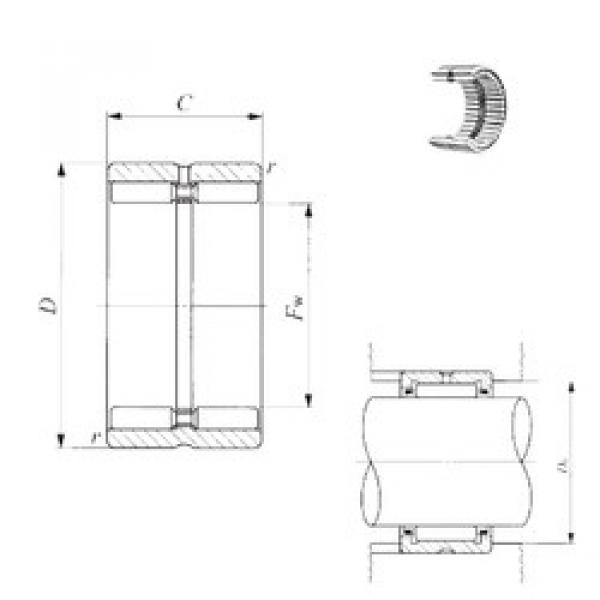 Bantalan GTR 385230 IKO #1 image