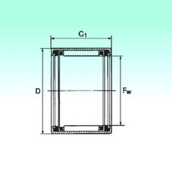 Bantalan HK 1516 2RS NBS #1 image