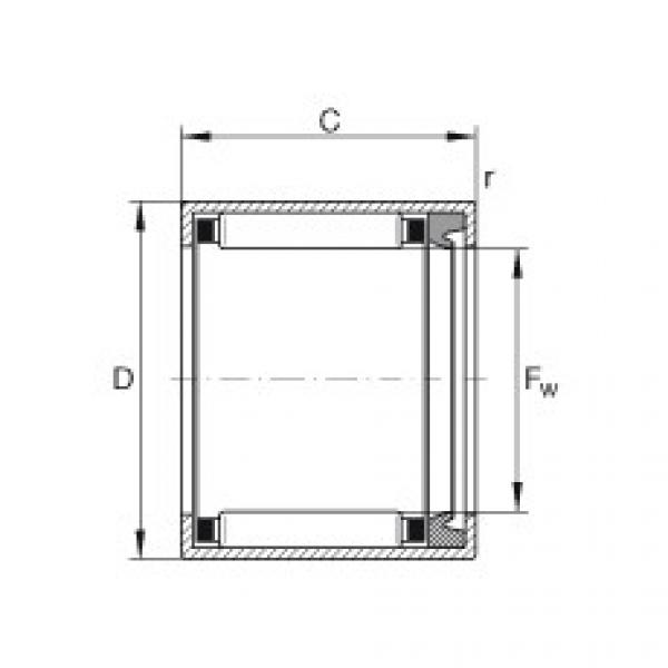 Bantalan HK2214-RS INA #1 image