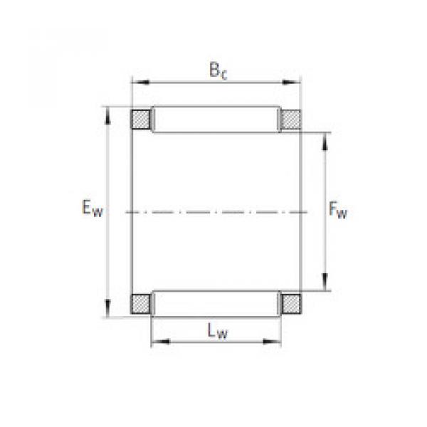 Bantalan KBK 9x13x12,5 INA #1 image