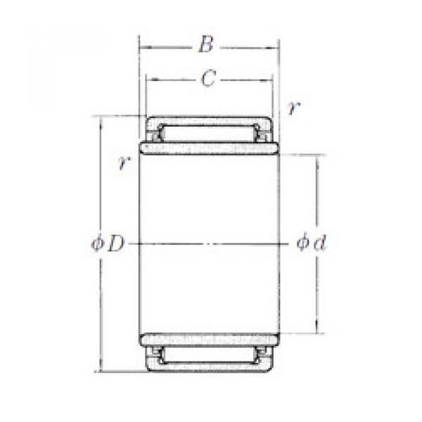 Bantalan LM101712-1 NSK #1 image