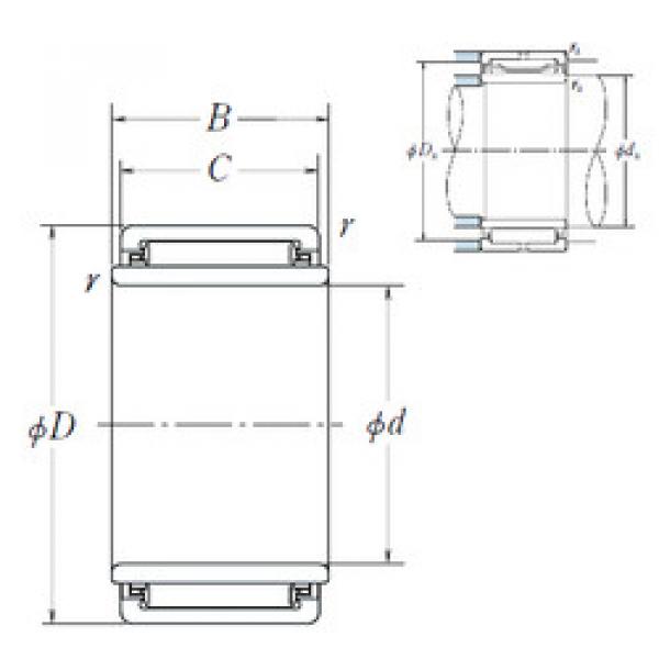 Bantalan LM354520 NSK #1 image