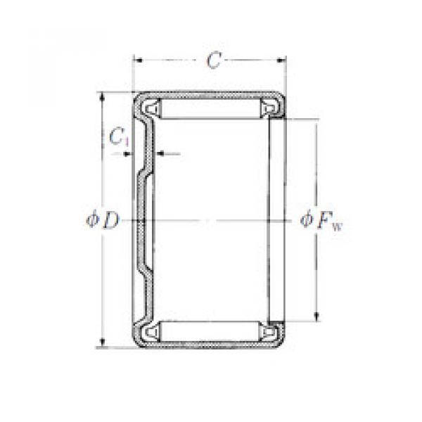 Bantalan M-11101 NSK #1 image