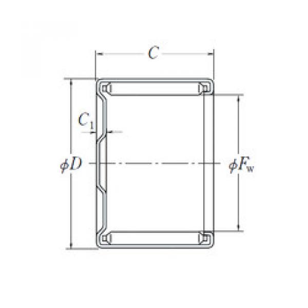 Bantalan MF-1516 NSK #1 image