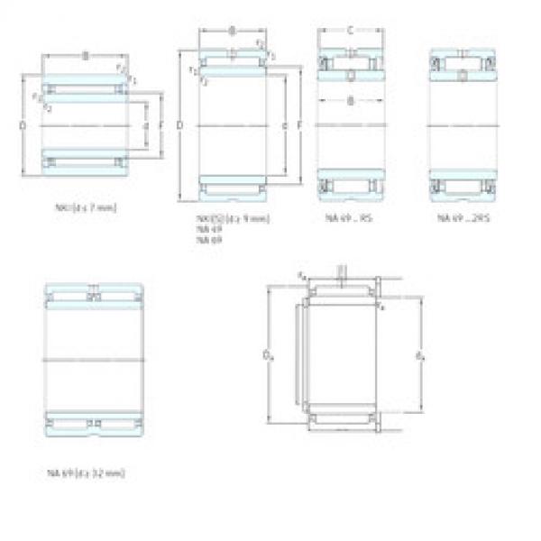 Bantalan NA4824 SKF #1 image