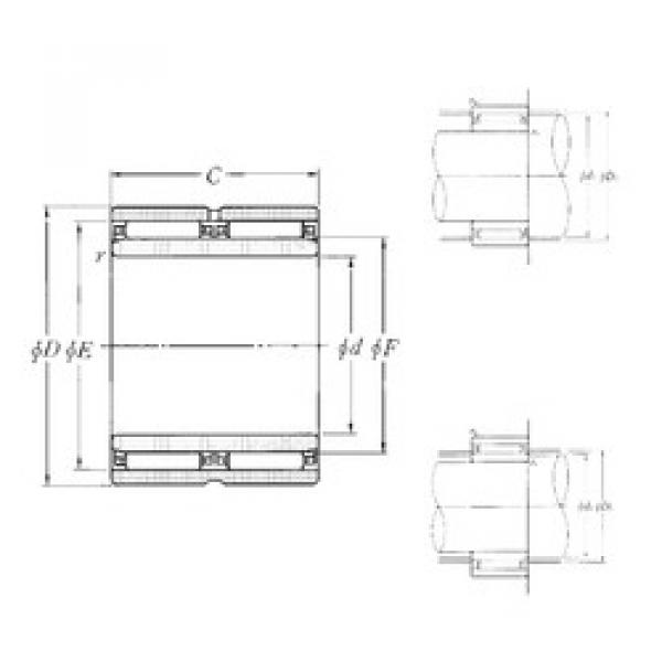 Bantalan NAO-25×40×26ZW NTN #1 image