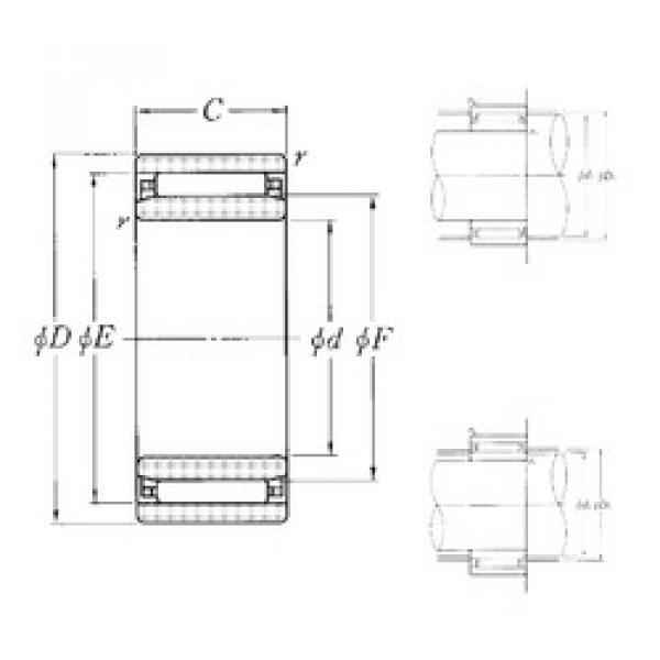 Bantalan NAO-25×40×17 NTN #1 image