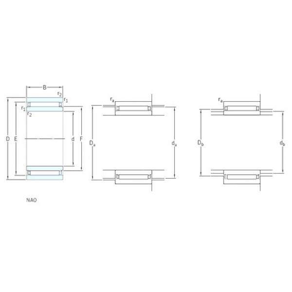 Bantalan NAO35x50x17 SKF #1 image