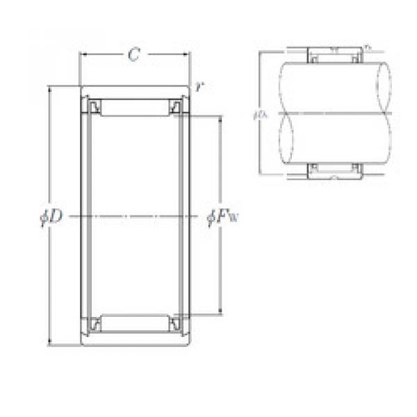 Bantalan NK6/10T2 NTN #1 image