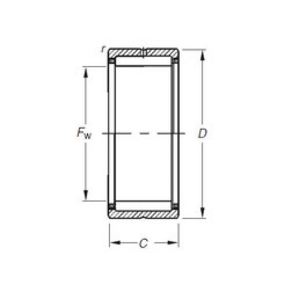 Bantalan NK19/16 Timken #1 image