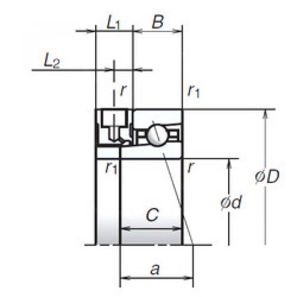 Bantalan 90BNR10XE NSK #1 image