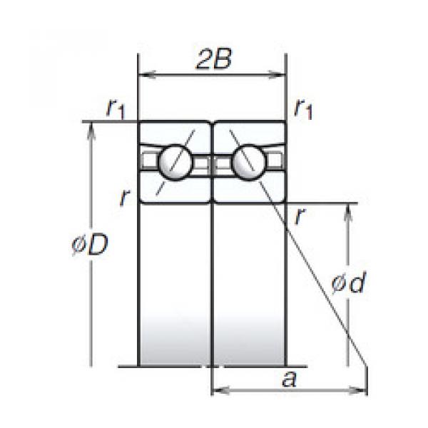 Bantalan 80BTR10S NSK #1 image