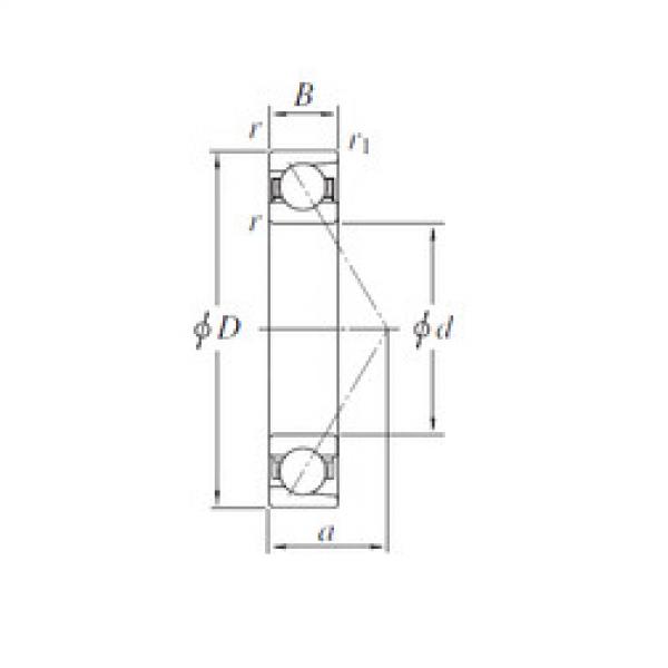 Bantalan AC4028B KOYO #1 image