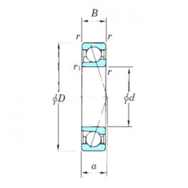 Bantalan 7207CPA KOYO #1 image