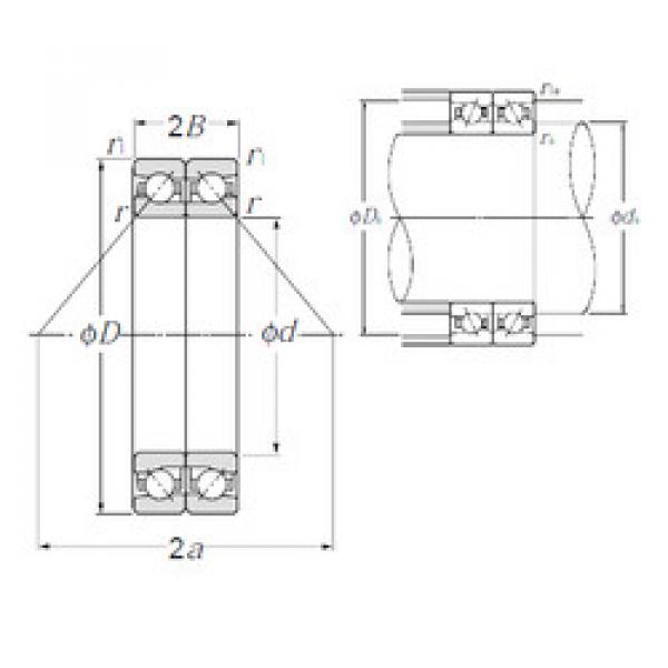 Bantalan HTA009DB NTN #1 image