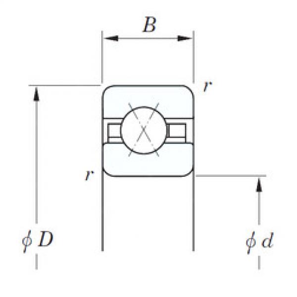 Bantalan KAX025 KOYO #1 image