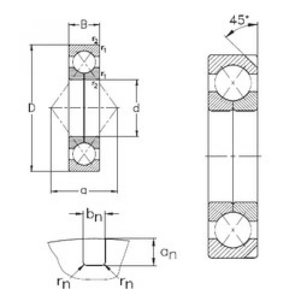 Bantalan QJ238-N2-MPA NKE #1 image