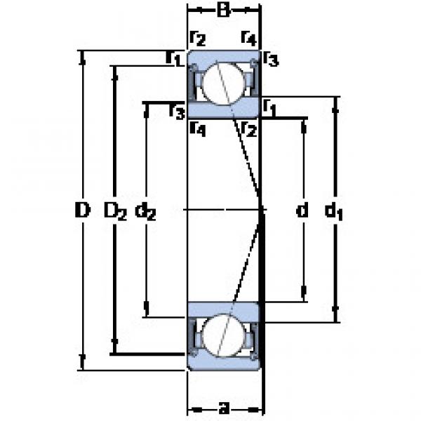 Bantalan S71908 ACE/P4A SKF #1 image