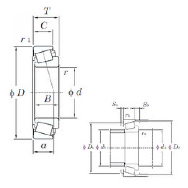 Bantalan 558A/553X KOYO #1 image