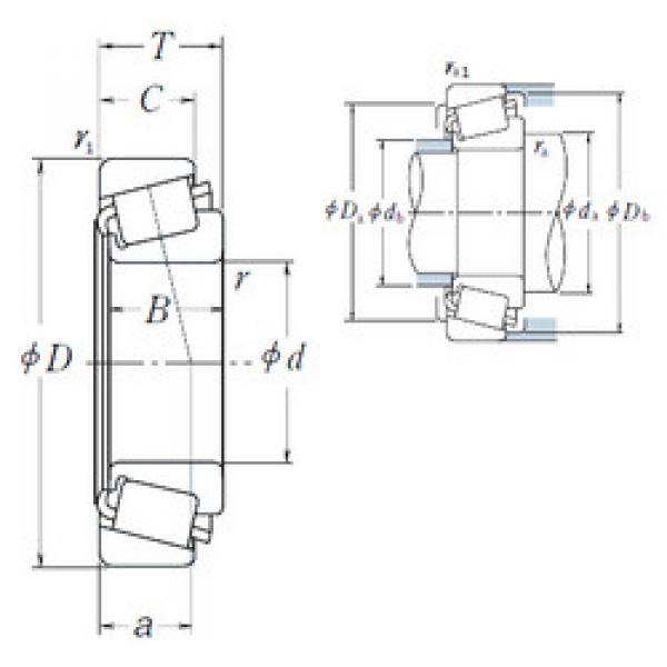 Bantalan LM501349/LM501310 NSK #1 image