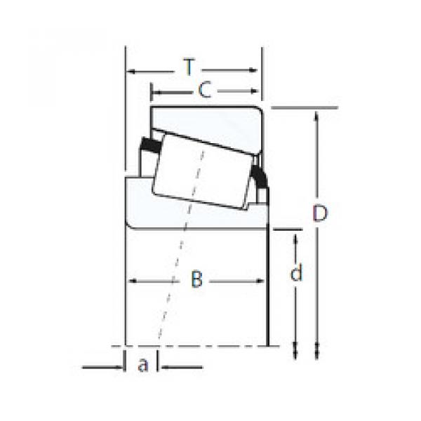 Bantalan 26118-S/26283-S Timken #1 image