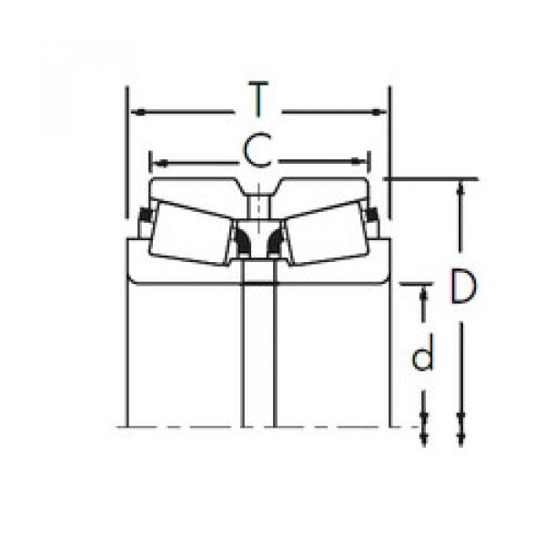 Bantalan 67390/67322DC+X1S-67390 Timken #1 image