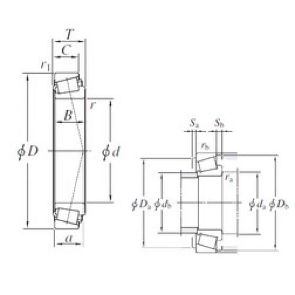 Bantalan M667947/M667911 KOYO #1 image