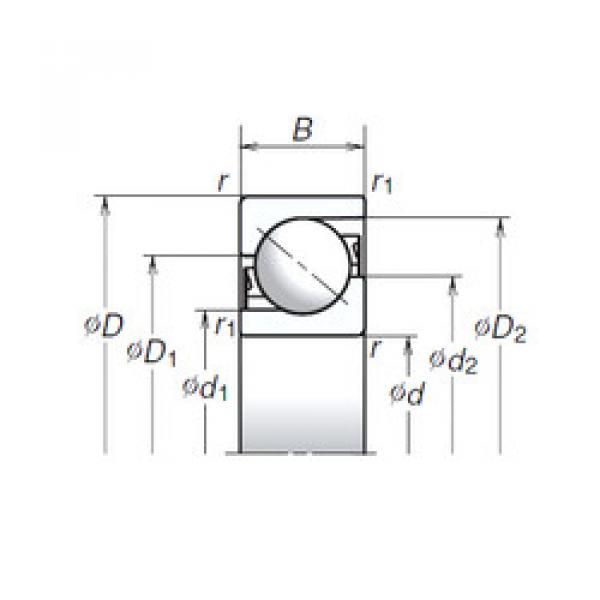 Bantalan 60TAC03AT85 NSK #1 image