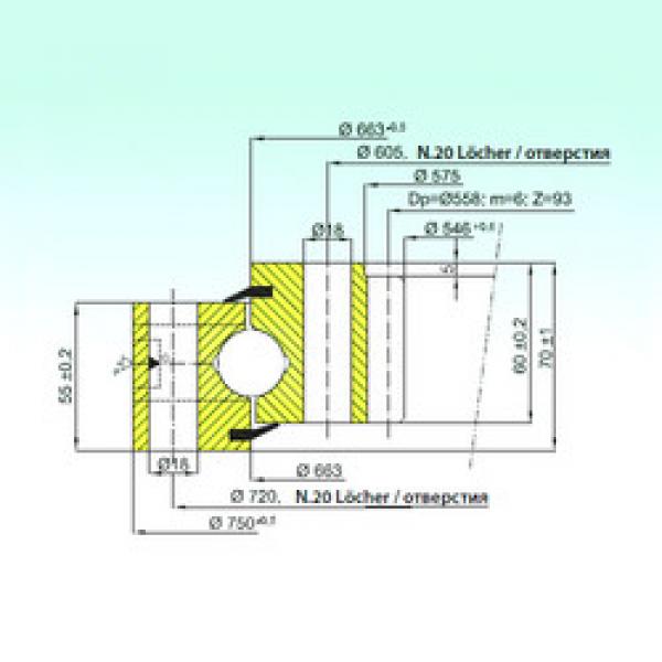 Bantalan ZB1.25.0663.201-1SPPN ISB #1 image