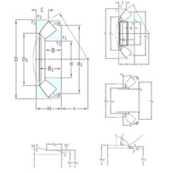 Bantalan 29320E SKF #1 image