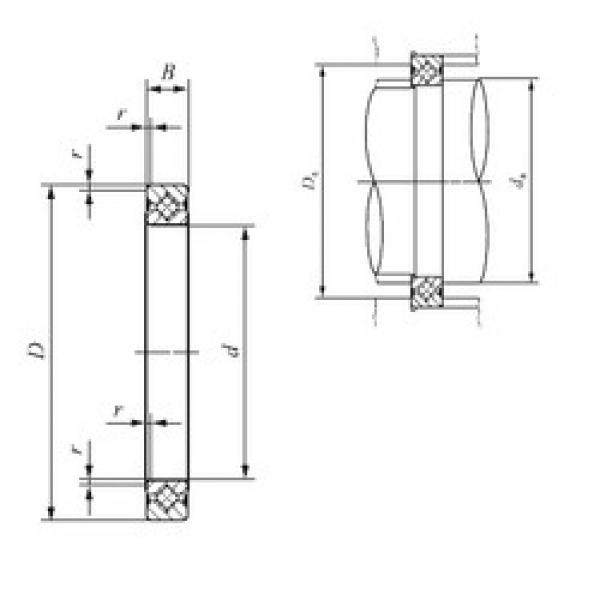 Bantalan CRBS 1108 V UU IKO #1 image