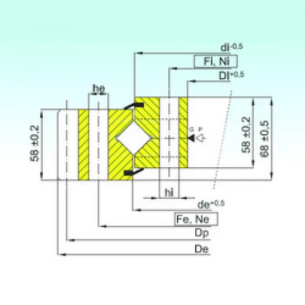 Bantalan ER1.16.1314.400-1SPPN ISB #1 image