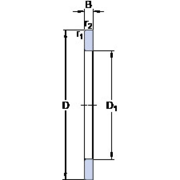 Bantalan GS 81238 SKF #1 image