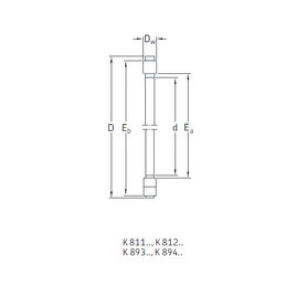 Bantalan K81207TN SKF #1 image