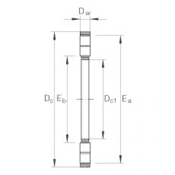 Bantalan K89417-M INA #1 image