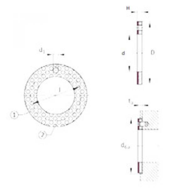 Bantalan EGW26-E50 INA #1 image