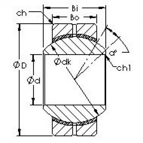 Bantalan GEBK28S AST #1 image