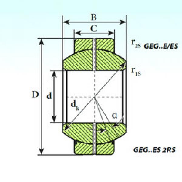 Bantalan GEG 120 ES 2RS ISB #1 image