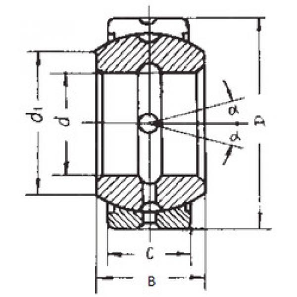 Bantalan GEZ76ES-2RS FBJ #1 image